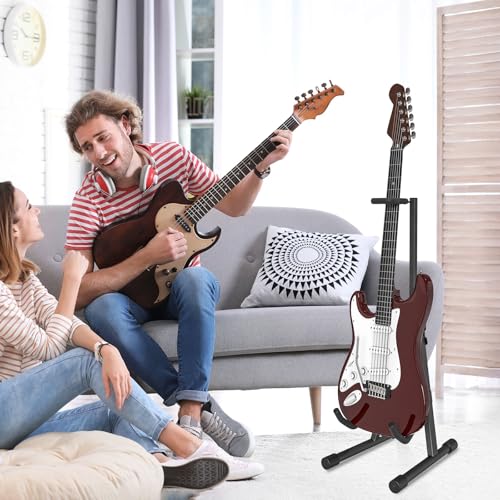 Image of GLEAM Guitar Stand - Universal for Acoustic Electric and Classic Guitars and Bass (Upgrade)