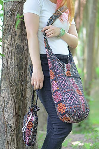 Image of Crossbody Bags For Women Crossbody Purse Hobo Bags With Zipper And Small Sack Bag
