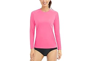 Women's Quick-Drying UV Protection Shirts for Workout and Swim