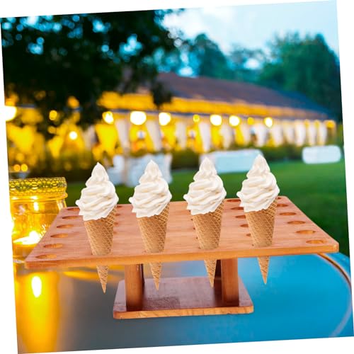 Présentoir à cornets de glace pour magasins et buffets de mariage Mobestech