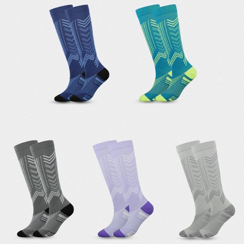 Cycling Compression Socks Outdoor Running Men's Women's Long Stockings