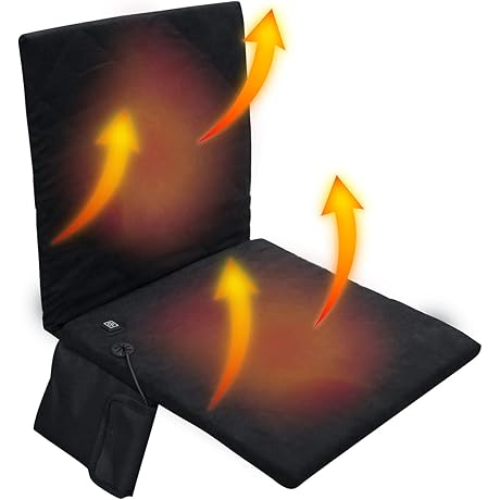 Mac Sports Heated Stadium Cushion Chair