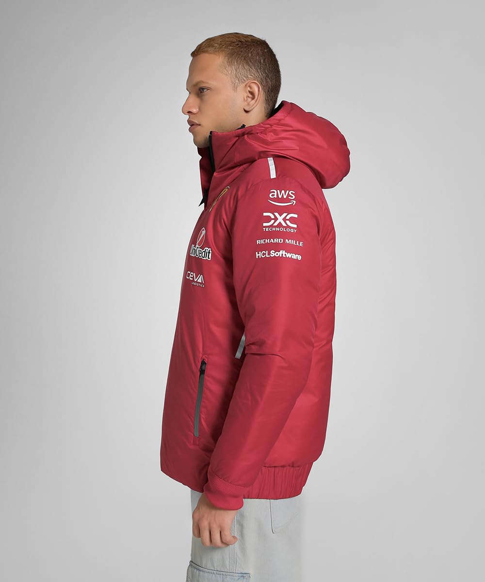 PUMA Scuderia Ferrari F1 2025 Team Reversible Jacket - Red - Size: Large