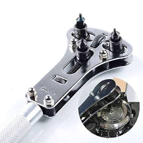 3NH® 1 Pc Stainless Steel Adjustable Waterproof Screw Watch Back Case