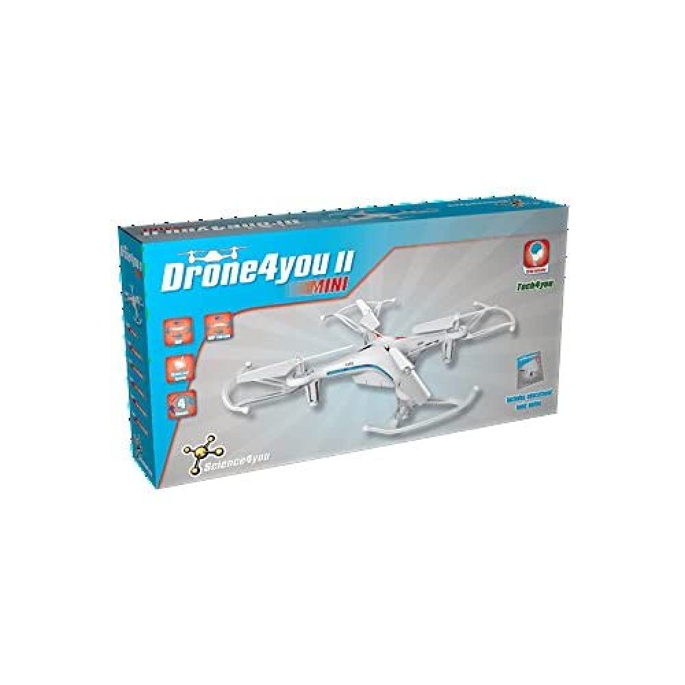 Drone4you II Mini - mała dron dla dzieci w wieku 8 lat, elektroniczna zabawka i robot, helikopter, zabawka edukacyjna dla chłopców i dziewczynek 8-14 lat