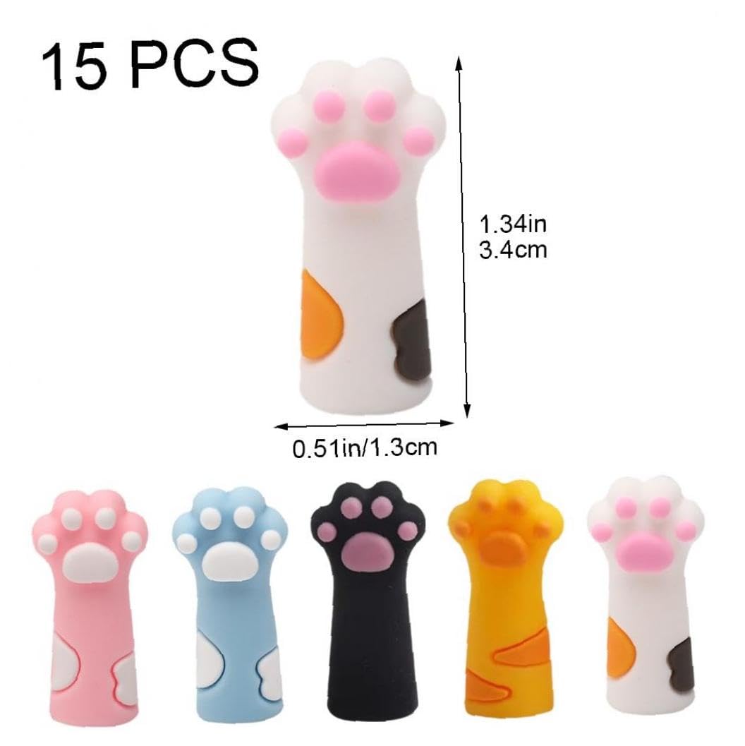 Amazon.co.jp: 鉛筆キャップ 鉛筆エクステン 猫の肉球 かわいい