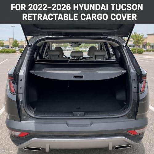 Image of Cargo Cover and Net for Hyundai Tucson 2026 Accessories 2025-2022