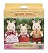 Sylvanian Families 5304 Schokoladenhasen Familie 3er Set - Figuren für Puppenhaus