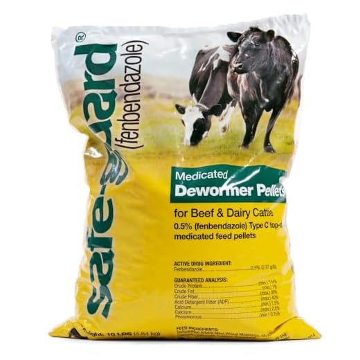 Merck Animal Health Safe Guard Dewormer 0 5 Alfalfa Based Pellets 10lb