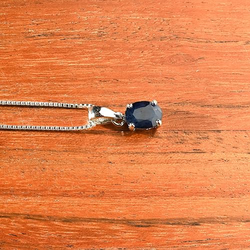 Trufine Birthstone Necklaces For Women Fine Jewelry Sterling Silver Dainty Infinity Pendant Anniversary Birthday Christmas Gifts For Her Wife Mom Lady Daughter, Chain 18 Inch thumb #5