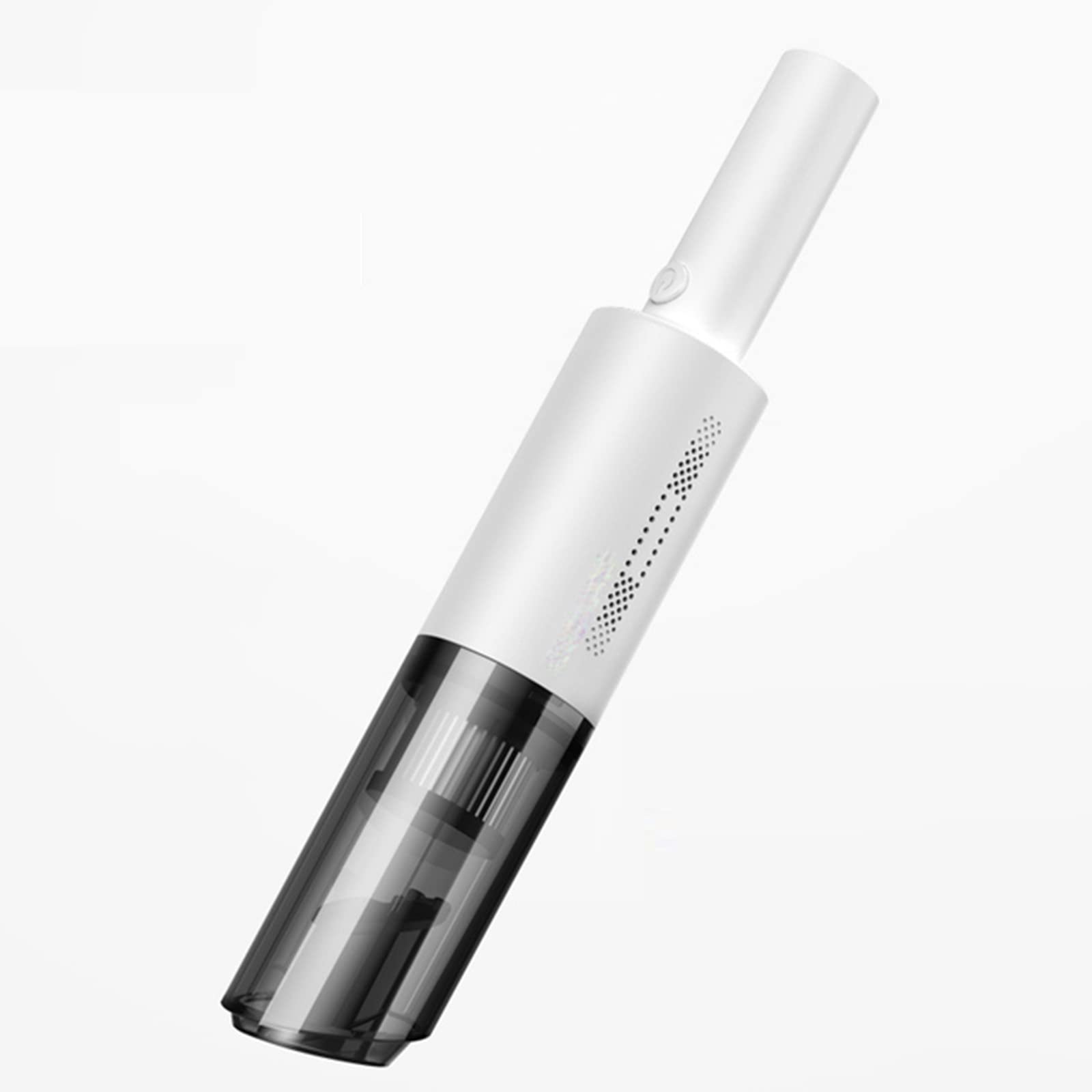 Aspirateur de voiture haute puissance blanc double usage portable et sans fil