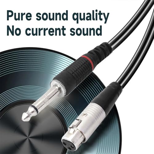 Image of MX 3-Pin XLR Male to Female Microphone Cable - 5m Audio Mic Cord for Guitar, Speakers, Studio & Live Sound Multicolor Wire