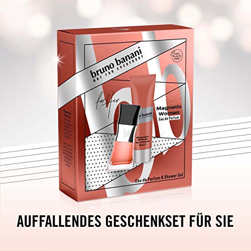 bruno banani Geschenkpackung MAGNETIC Woman Eau de Parfum 30ml + Duschgel 50ml – Ansicht 6