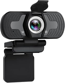 CHUNYU Webcam 1080p Full Web Camera with Microphone Web Cam 1080p for Computer Laptop Desktop