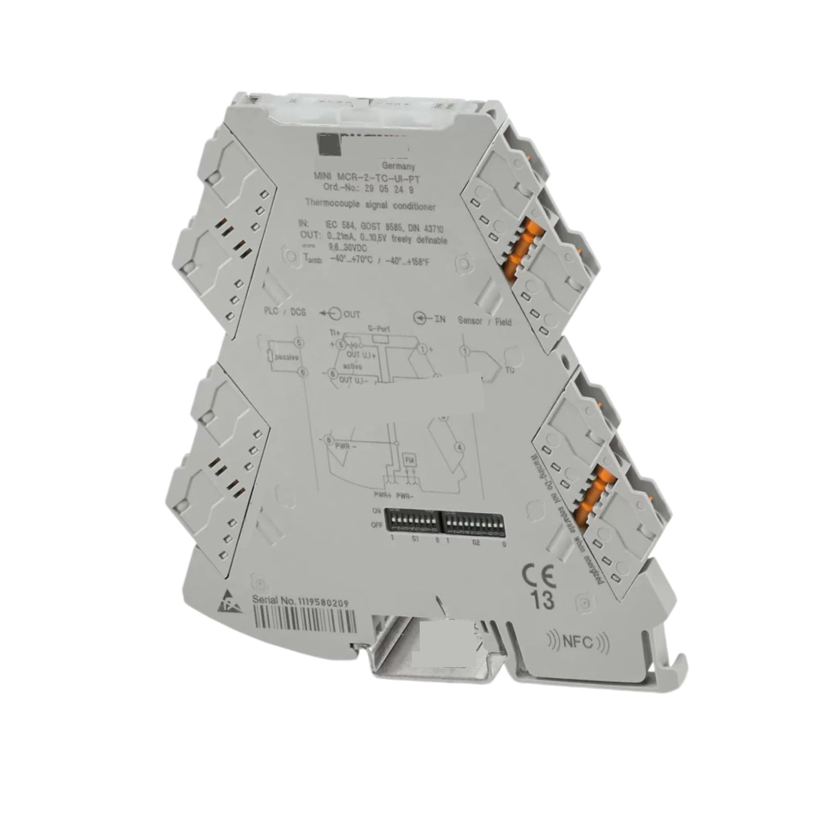 HKEJSJWA Temperature Transmitter MINI MCR-2-TC-UI-PT 2905249, Measurement Transmitter