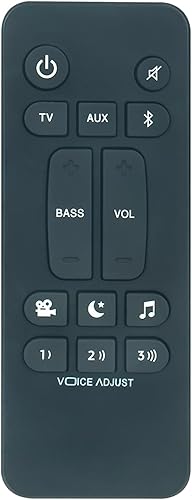 AULCMEET RE6214-1 RE62141 Nuevo control remoto universal de repuesto para Polk Audio Signa S1, AM6214-A Signa S2, Signa S3, Signa S4 Barra de sonido