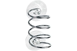 Spectrum Chrome Suction Sink Organizer, Dishwand Holder