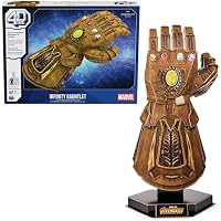 4D Build - GUANTE THANOS - Puzzle Marvel 3D - Juguetes Marvel -