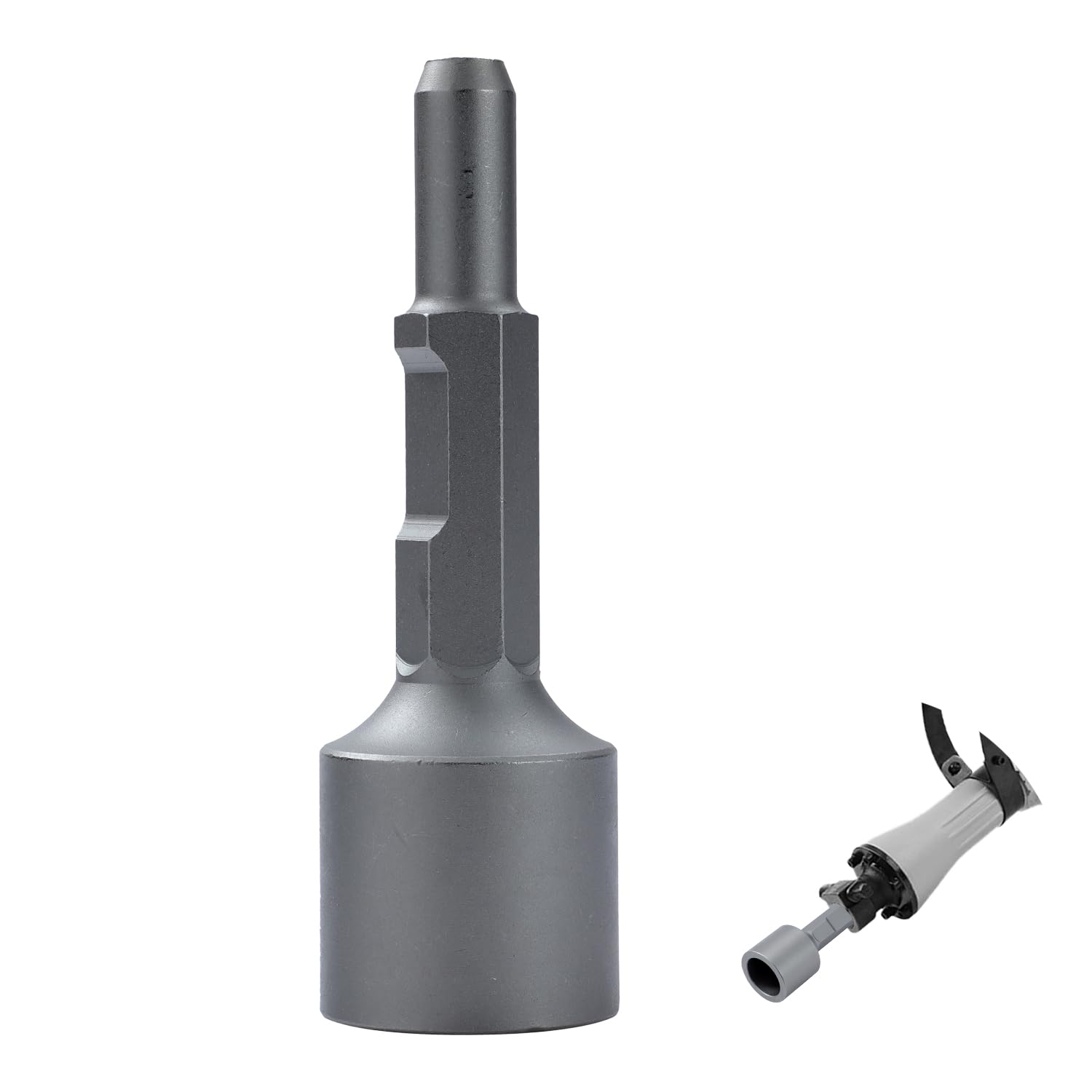 TOPWAY 65A Jack Hammer Star Picket Post Driver Burin Bit 50 x 70 x 220 mm pour démolition marteau-piqueur 121144
