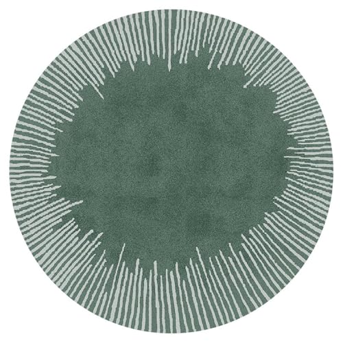 Image of Sifa Carpet Modern Round Area Rug - Hand-Tufted with 100% NZ Wool, Thick & Soft Circular Carpet for Living & Dining Room, Weight -72 Pund, Size-11x11 Feet (132x132 Inch Round)