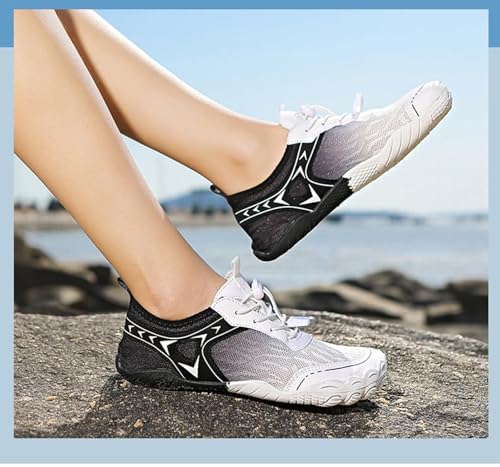 Barefoot Shoes Women Men; Wide Toe Box Minimalist Hiking Footwear; Lightweight Non-Slip Shoes for Outdoor Activities2