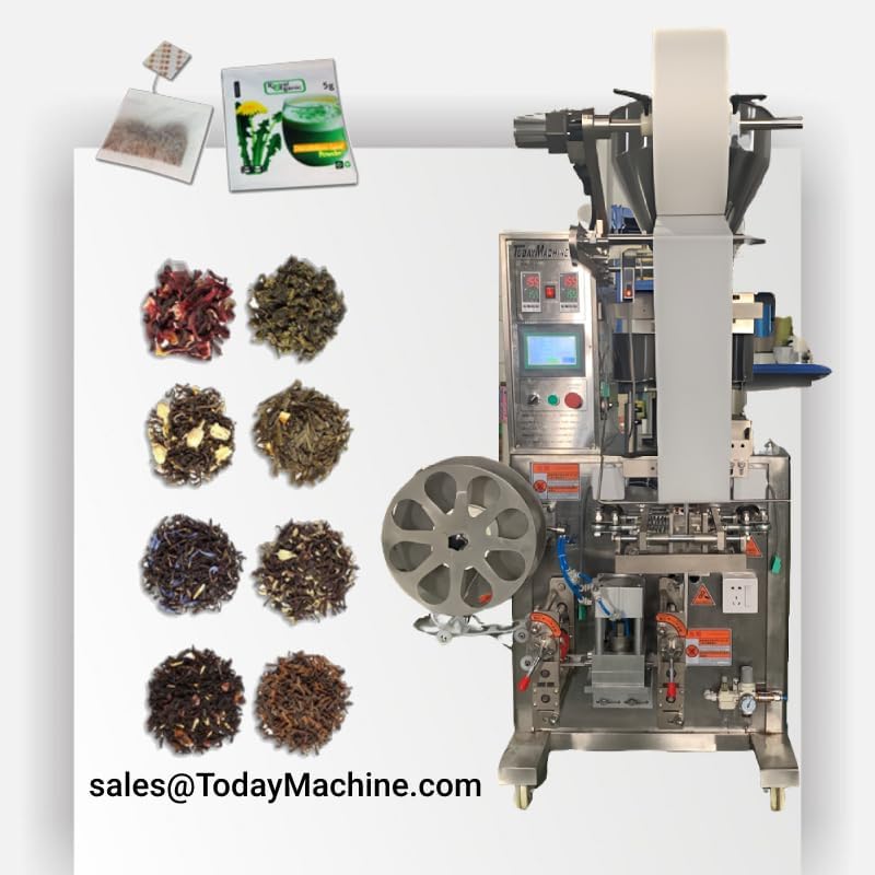 Automatic Small Inner And Outer Granule Broken Herbal Healthy Tea Leaf Granule Small Scale Filter Papertea Bag Packing Machine