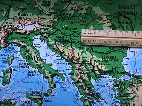 Environmental Graphics Giant World Map Wall Mural - Dry Erase Surface #TOP2