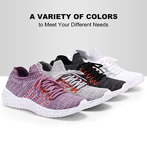 Image of Women's Walking Shoes Tennis Athletic Sport Lightweight Slip on Sneakers