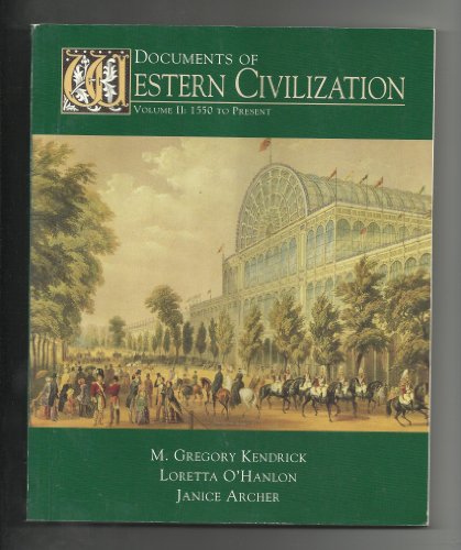 Documents of Western Civilization, Volume II (Since 1550), 3rd