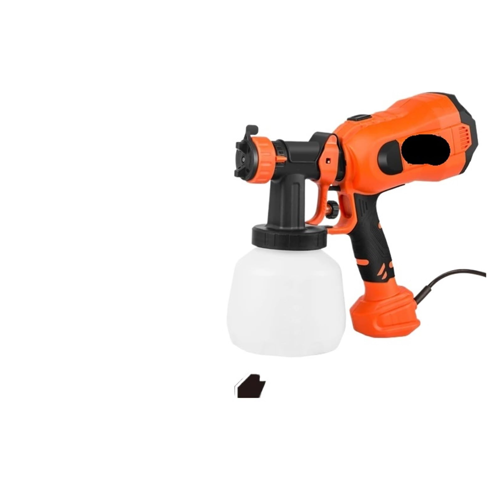 Spruzzatore di Vernice, Pistola a spruzzo elettrica HVLP da 1200 ml, 4 ugelli, spruzzatore for vernice for uso domestico, controllo del flusso, spruzzatura facile