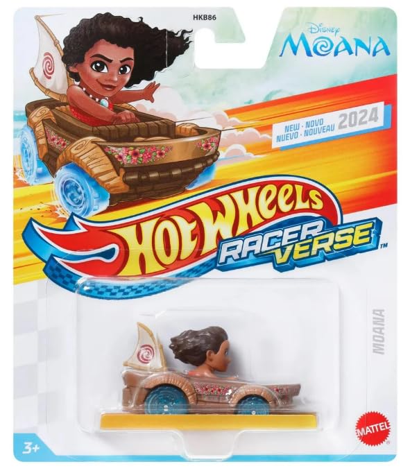 Hot Wheels Racer Verse Moana, Die Cast Car