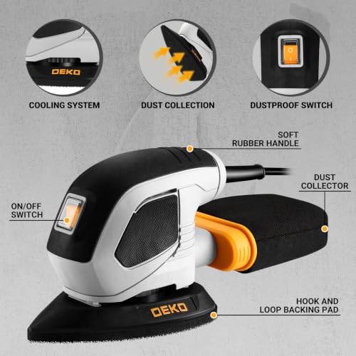 Dekopro Electric Mouse Sander
