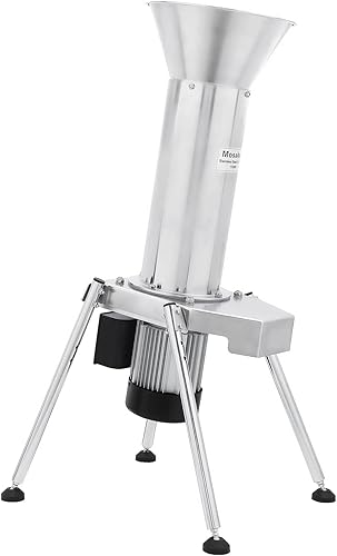 Miniatura 3 de Trituradora de manzana de frutas de 1100 W. Molinillo de patatas y peras de manzana entera  hacer pulpa fina. Pulper rascador de frutas de acero