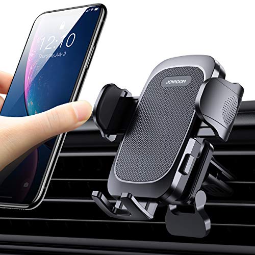 Car Phone Holder Mount, Air Vent Phone Mount for Car Upgrade One-Hand Operation Car Mount Universal for 99% Car Vent Fit with iPhone 12/12 Pro/12 Pro Max/11/XS Max /8/7/6, Samsung and More