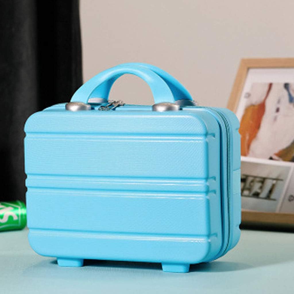 Travel Hand Luggage Cosmetic for Case Small Portable Carrying Pouch Cute Suitcase for Makeup Travel Makeup Bag