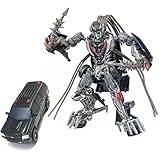 The Movie 3 Decepticon Battle Team Members, Transformer Crowbar, Combined with Crankcase and Hatchet to Form Dreads,Deformation Box Car Robot Model Toy.KO Version Action Figure