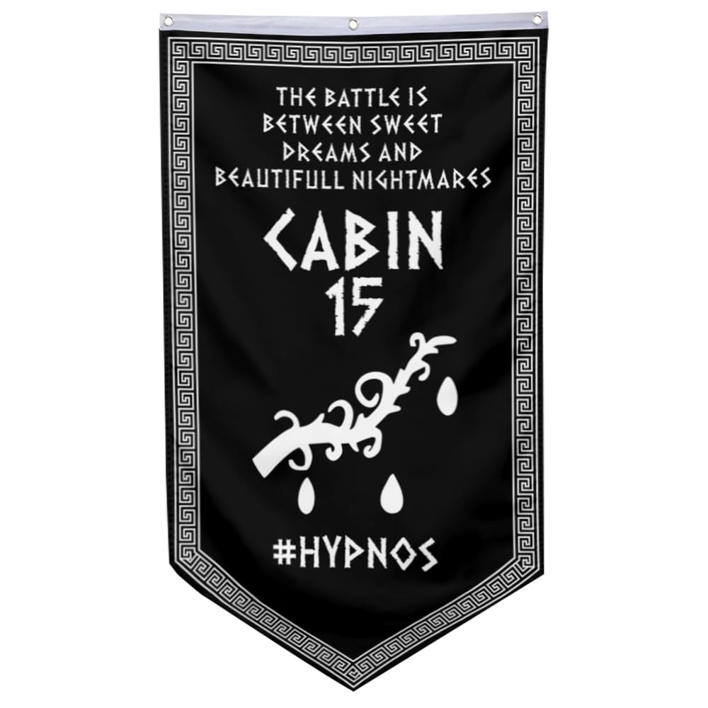 Yanbooch Cabin 15 Hypnos Banner Flag Man Cave Bed Room Home Office Party Decor 30x50 Inch (A)