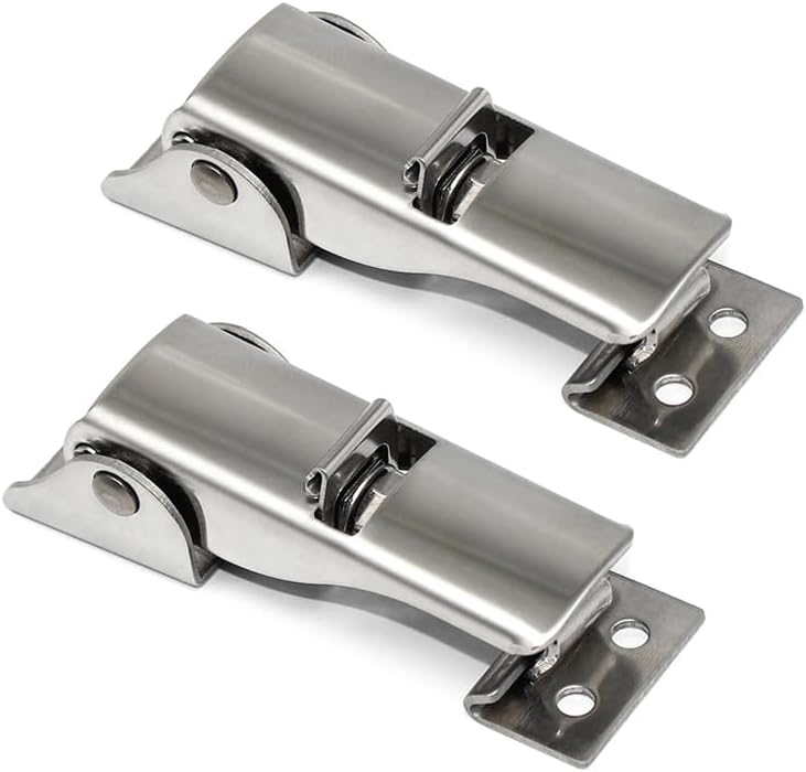 Draw Latch Toolbox Hasp Lock Mechanical Device Pull Latch (2pcs)