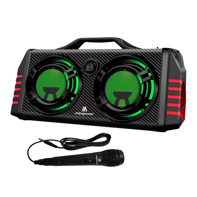 Amazon.com: Max Power DJ Speaker Boombox -MPD573-COSMO Portable