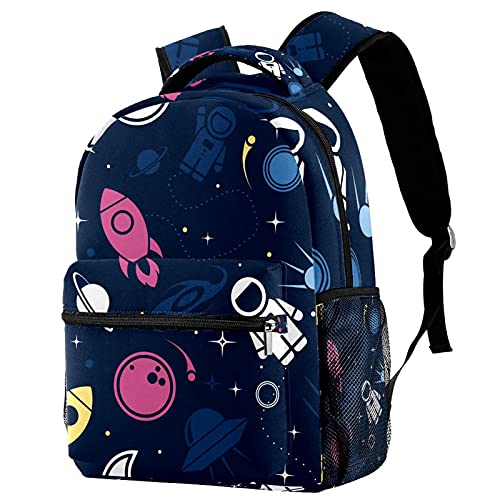 Sac à dos ados avec rangement organisé anti-désordre motif chat rock vert