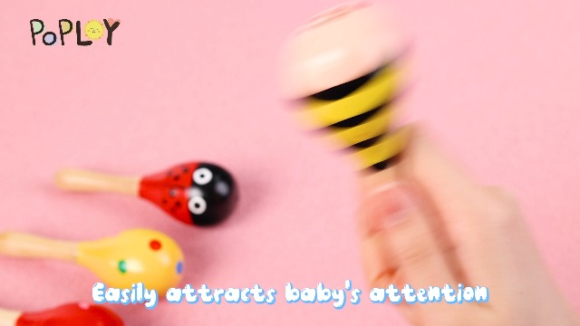 Maracas Para Bebés Y Niños Pequeños - 2 Piezas, Juguete Musical Educativo Y Sensorial