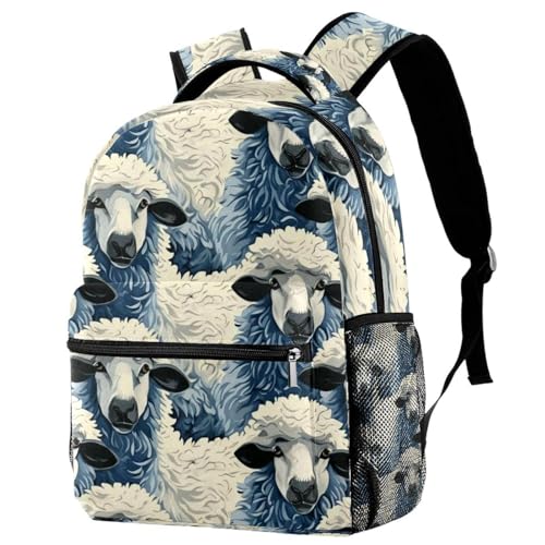 Sac à dos de voyage avec porte-bouteille idéal pour le campus et les sorties