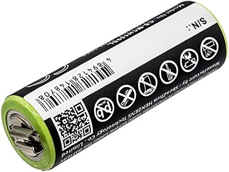 Replacement Battery for Moser ChroMini 1591 ChroMini 1591B ChroMini 1591Q Ermila Bella 1590 1590-7291 1591-0062 1591-0067 (1200mAh)