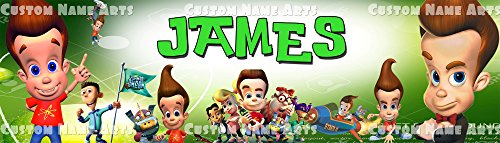 Personalized Jimmy Neutron banner poster