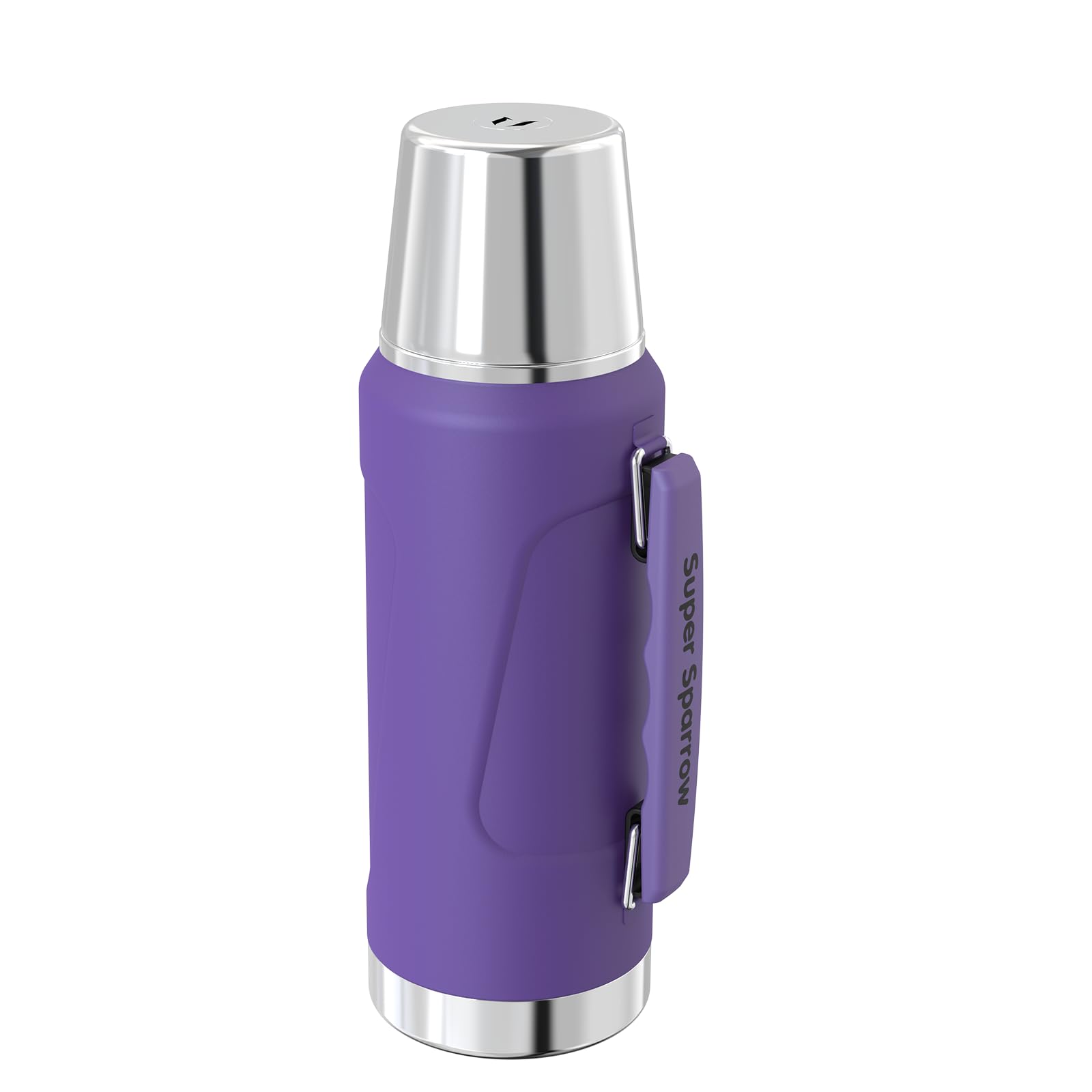 Super Sparrow Stainless Steel Water Bottle, 1500ml, Wide Mouth Vacuum Insulated Flask, BPA-Free ThermosBottle