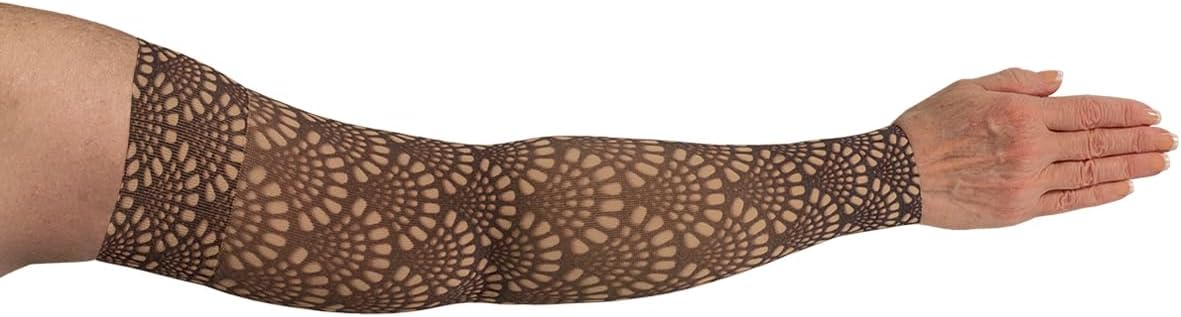 Lymphedivas Speakeasy Medical Graduated Compression Arm Sleeve for Lymphedema