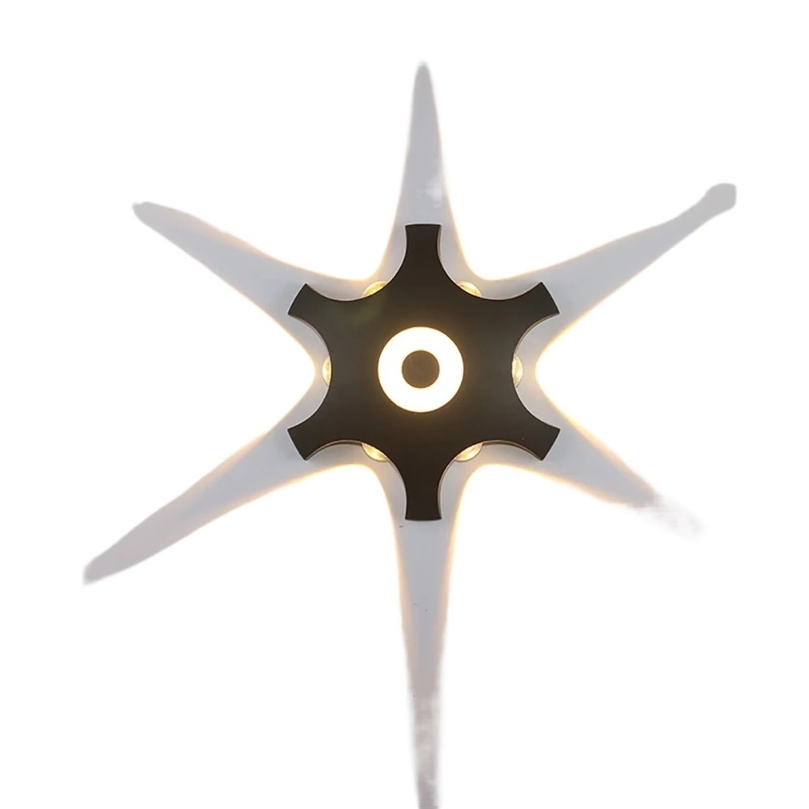 Lampe murale LED intérieure et extérieure IP65 blanc sable 3000K - 8