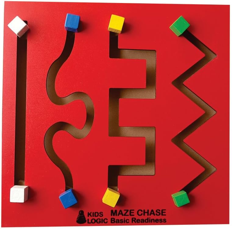 Kids Logic Maze Chase - Basic Readiness KL_TG_185