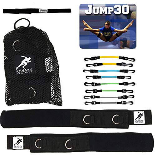 Kbands Cheer Bands (Cheer Resistance Bands, Stunt Strap, and Jump30 Digital Trainer) (User is Less Then 110 Ibs)
