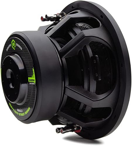 Miniatura 3 de SOUND Q QUBED SoundQubed HDS3.2 Series - Subwoofer de bobina de voz dual de 4 ohmios de 12 pulgadas, 2400 vatios, serie resistente, subwoofer de